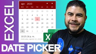 📆 Date Picker en Excel – una opción potente para seleccionar fechas [upl. by Hurwitz138]