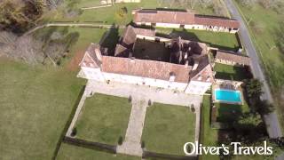 Chateau La Bruyere by Drone  Dordogne  Olivers Travels [upl. by Corwin497]