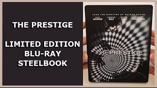 THE PRESTIGE  LIMITED BLURAY STEELBOOK UNBOXING  AMAZONDE EXCLUSIVE [upl. by Fletch]