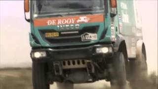 Rallye Dakar News de Rooy dominiert LKW Lager [upl. by Thistle]