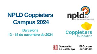 Campus NPLDCoppieters 2024 Dijous 14 de novembre [upl. by Akinas]