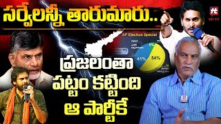 సర్వేలన్నీ తారుమారు  Tammareddy Bharadwaja SENSATIONAL Analysis On AP PoliticsHITTVOFFICIAL [upl. by Sewoll]