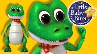 Crocodile Song  Nursery Rhymes for Babies by LittleBabyBum  ABCs and 123s [upl. by Ellerahc]