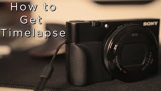 How to setup the Play Memories app on the Sony RX100 V [upl. by Aicenad967]