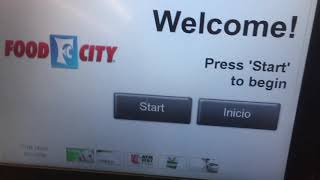 Food city self checkout in east Knoxville Tennessee [upl. by Tiertza664]