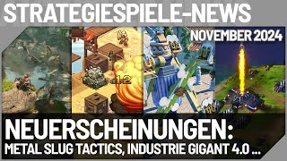 StrategiespieleNeuerscheinungen im November 2024 Metal Slug Tactics Empire of the Ants [upl. by Ambrose71]