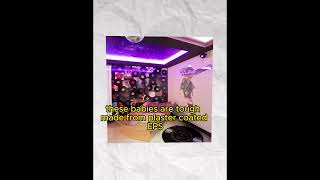 How to use LED Lights with interior covings to make your bedroom more attractive  DIY Covings [upl. by Frasch163]