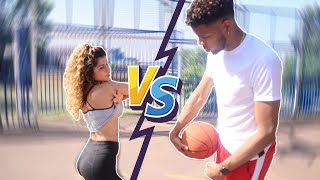 1 v 1 STRIP BASKETBALL VS GIRLFRIEND [upl. by Lemyt]