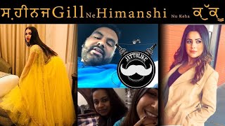 Jattblike te Shehnaz gill hove live kiti Himanshi khurana di bezti  Jattblike latest live video [upl. by Elie941]