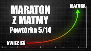 Powtórka do Matury z Matmy PP i PR 514  ULTRA Maraton do Matury z Matematyki [upl. by Aerdnak]