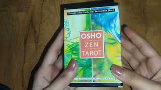 Unboxing the Controversial Osho Zen Tarot Deck [upl. by Ainesey206]