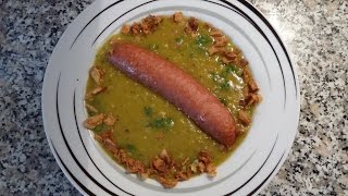 Thermomix TM 5 Erbsensuppe mit Würstchen [upl. by Ebner]