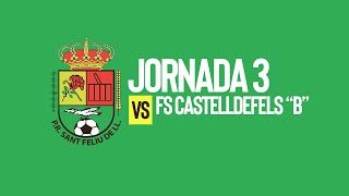 Peña Recreativa Juvenil A vs FS Castelldefels B  Jornada 3 [upl. by Nuawaj689]