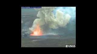 50315 USGS Halemaumau Vent Explosion [upl. by Rania]