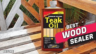 Best Wood Sealer  Give Protection From UV Sun Damage Fading Water amp Weather  Top 5 Review 2023 [upl. by Anyrtak]