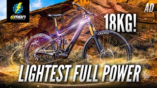 The Worlds Lightest Full Power EMTB  All NEW 2023 Giant Trance X Advanced E Elite [upl. by Bigot]