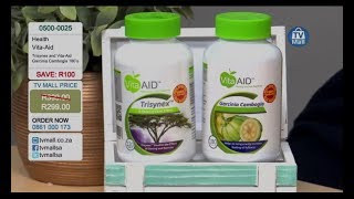 VitaAid™ Trisynex and VitaAid™ Garcinia Cambogia 180s 05000025 [upl. by Tshombe70]