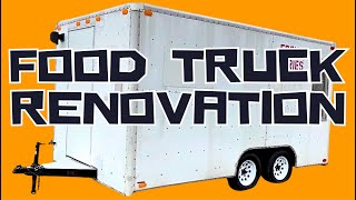 Food Truck Renovation  Demo renovation demolition foodtrailer [upl. by Oirasan572]