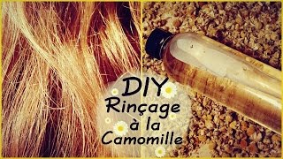 DIY Cheveux • Rinçage Lumière à la Camomille [upl. by Prisilla126]