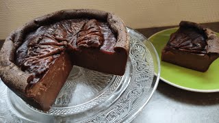 flan au chocolat crémeux sans pâte facile amp rapide avec peu dingrédients [upl. by Simone]