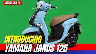 Yamaha Janus 125 The Stylish and Practical Urban Commuter  MOTOCAR TV [upl. by Jade]