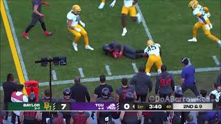 Emani Bailey TCU RB vs Baylor 2023 [upl. by Dorelia]