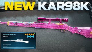 The NEW KAR98K SNIPER in Warzone 3 1 SHOT [upl. by Carlstrom]