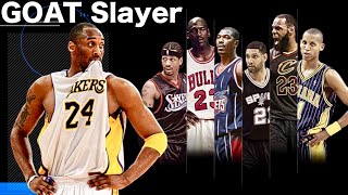 Kobe Bryant vs EVERY Top 75 Player [upl. by Uyekawa]