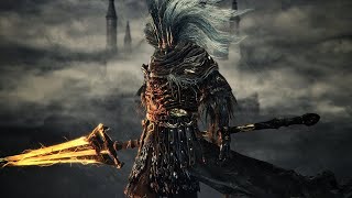 Nameless King Boss Fight Frayed Blade  Dark Souls 3 [upl. by Naujek]