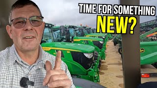 Trying The NEW John Deere 6R 130 [upl. by Clementius]