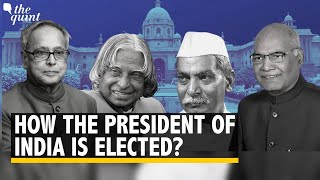 How the President of India is elected The Quint [upl. by Terry33]