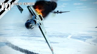 IL2 Battle of Stalingrad Crashes V21 [upl. by Adnir]