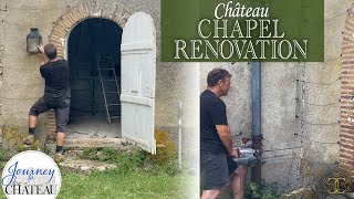 Installing Lanterns amp Electrics in a 17th Century Château CHAPEL [upl. by Colvin450]