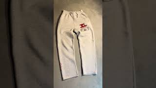 Clean Premium Sweatpants meshlive clothingbrand graysweatpants sweatpants perfectsweatpants [upl. by Lassiter373]