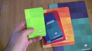 Clairefontaine Staplebound Notebook Review [upl. by Kalmick]