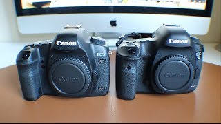 Canon EOS 5D Mark II vs 5D Mark III  Comparativa [upl. by Eiramllij]