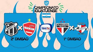 CAMPEONATO IGUATUENSE 2024  SANTOS DA VILA MOURA X ESSO  CAJAZEIRAS X ALENCAR [upl. by Krell]