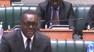 Gary Nkombo silences opposition leaders  Zambia Parliament 2024 [upl. by Sheppard]