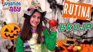 MI RUTINA DE MAÑANA BRUJA 🎃 Hechizos divertidos de Halloween [upl. by Evy647]