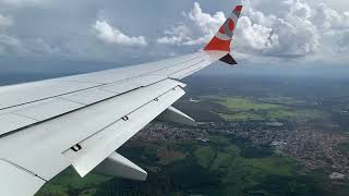 Pouso em Belo Horizonte Confins  Boeing 737MAX8 GOL [upl. by Balf76]