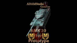 AMX 30 1er Prototype премиум танк  ЧЕСТНЫЙ ОБЗОР WoT Blitz World of tanks Blitz WotBlitz Shorts [upl. by Carey234]