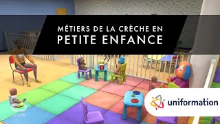 Module VR  Métiers de la crèche  Petite enfance [upl. by Kerad]