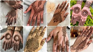 Wedding Special Mehndi Design 2024  Dulhan mehndi design full hand  Back hand bridal mehndi design [upl. by Kelsy53]