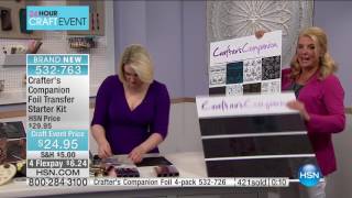 HSN  Crafters Companion 03082017  01 AM [upl. by Siahc]