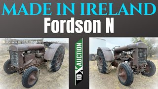 Fordson N Tractor 10X AUCTION AuctionTimeTractorHouse [upl. by Renraw]