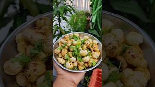 Roasted makhana recipe shorts youtube ytshorts cooking [upl. by Obbard313]