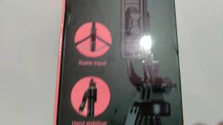 Review Tripod Tongsis Bluetooth L16 Selfie Stick [upl. by Ymirej]