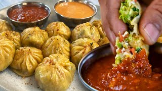 अब हरबार इसी तरहसे मोमोज बनाओगे बेस्ट रिज़ल्ट Veg Momos Recipe with Momos Chutney Easy Momo Recipe [upl. by Bulley]