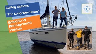 11 Days STRANDED  how do you manage that Sailing Yacht RUN AGROUND rescue by Northern Divers [upl. by Pevzner]