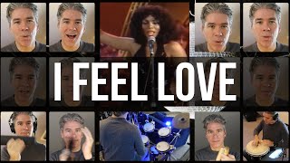 I Feel Love  Donna Summer Cover  Virtual Choir Solo [upl. by Noyk]